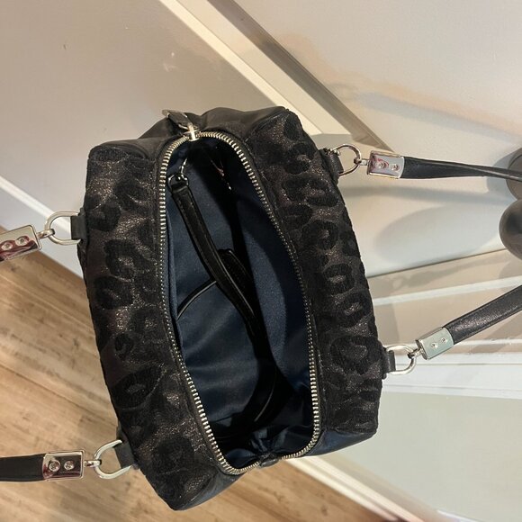 Coach Madison Chenille Ocelot Small Madeleine East Handbag - Picture 3 of 3